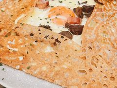 鸡蛋蘑菇熏肉荞麦可丽饼-RAC BAR(安福路店)