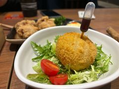 酥炸猪肉裹温泉蛋-胜博殿日式炸猪排(侨福芳草地店)