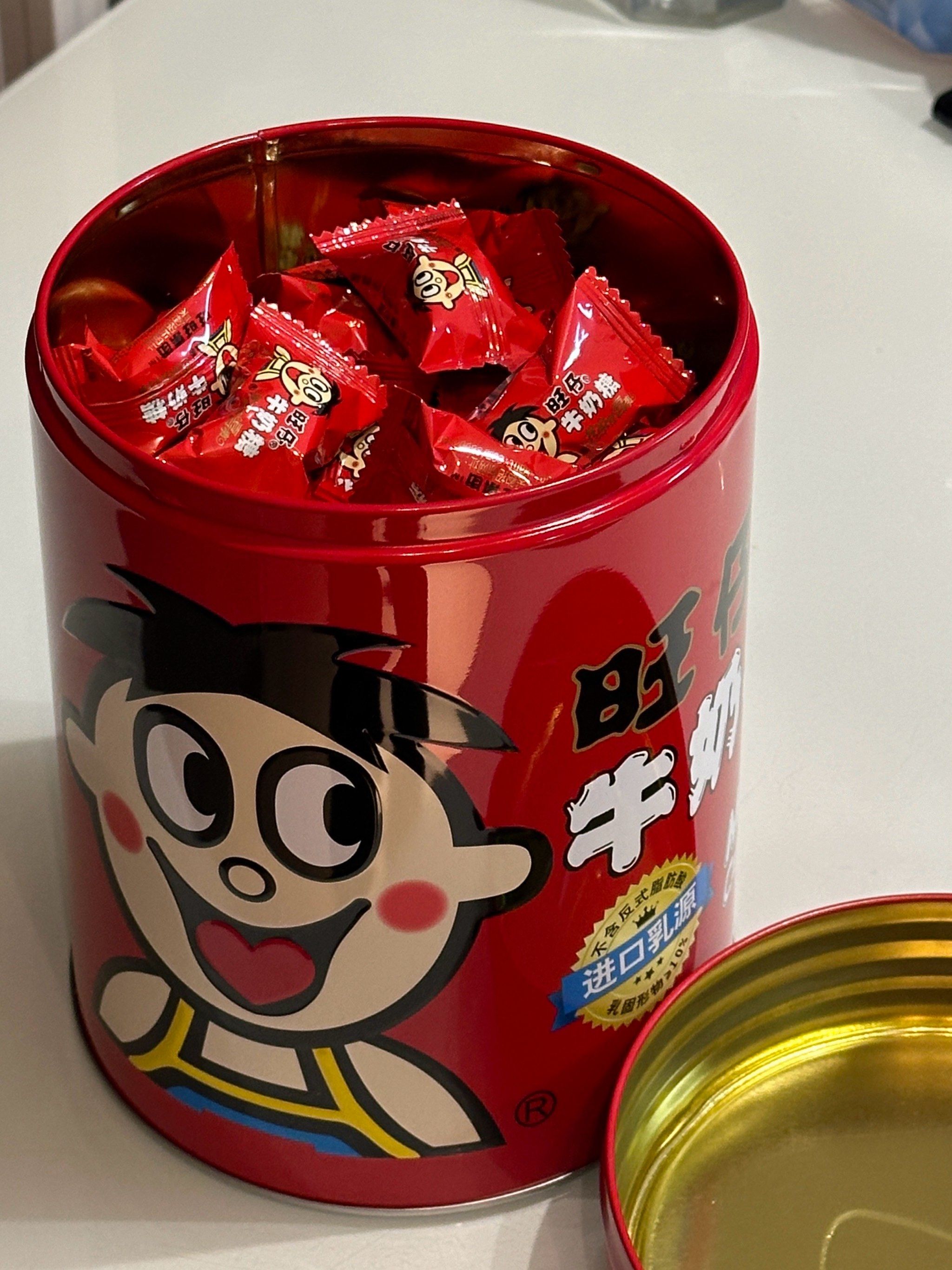 0元玩转这座城大润发买的超大桶旺仔牛奶