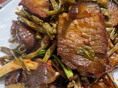 陕南干豇豆炒腊肉-钟记家菜(红专南路店)