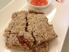 芝士炸猪排-长春观斋补堂素菜馆