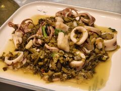 酸菜炒鱿鱼-温岭人家(红花北路店)