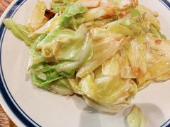 炝炒牛心菜-百花人家(门城水岸店)