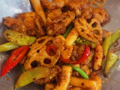 干锅牛蛙-乾隆美食·本帮菜(黄河路店)