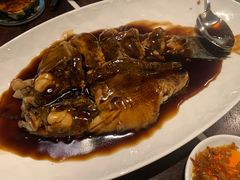 西湖醋鱼-杭州西子湖四季酒店·金沙厅