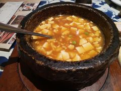 石锅鸡汤豆腐-绿茶餐厅(王府井永宁门店)