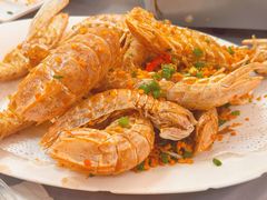 椒盐濑尿虾-凤城康记饭店