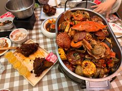特色手抓海鲜-金谷园饺子·烧烤(人大总店)