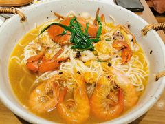 膏蟹拌面-十面欢腾·海鲜面·台式Bistro(长乐路店)