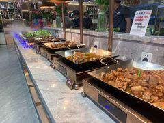 自助取餐区-山海盟海鲜烤肉自助餐厅(杭州萧山银泰店)
