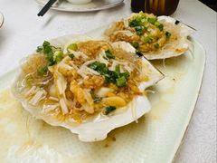蒜蓉粉丝蒸扇贝-喜记避风塘炒辣蟹(旗舰店)