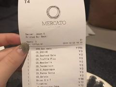 账单-Mercato莫卡多露台餐厅与酒吧(K11店)