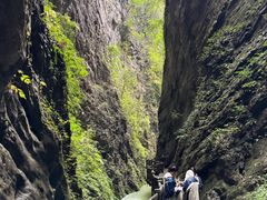 -龙水峡地缝景区