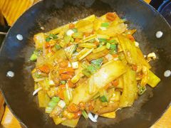 干锅青笋-又一福烤鸭·北京菜(东四店)
