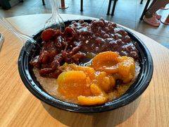老味杏肉红豆刨冰-小胖老味刨冰