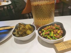农家浆水菜-同釜聚炝锅鱼火锅