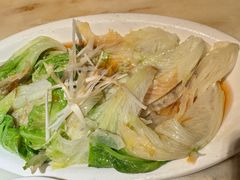 白灼生菜-绿茶餐厅(西单老佛爷店)