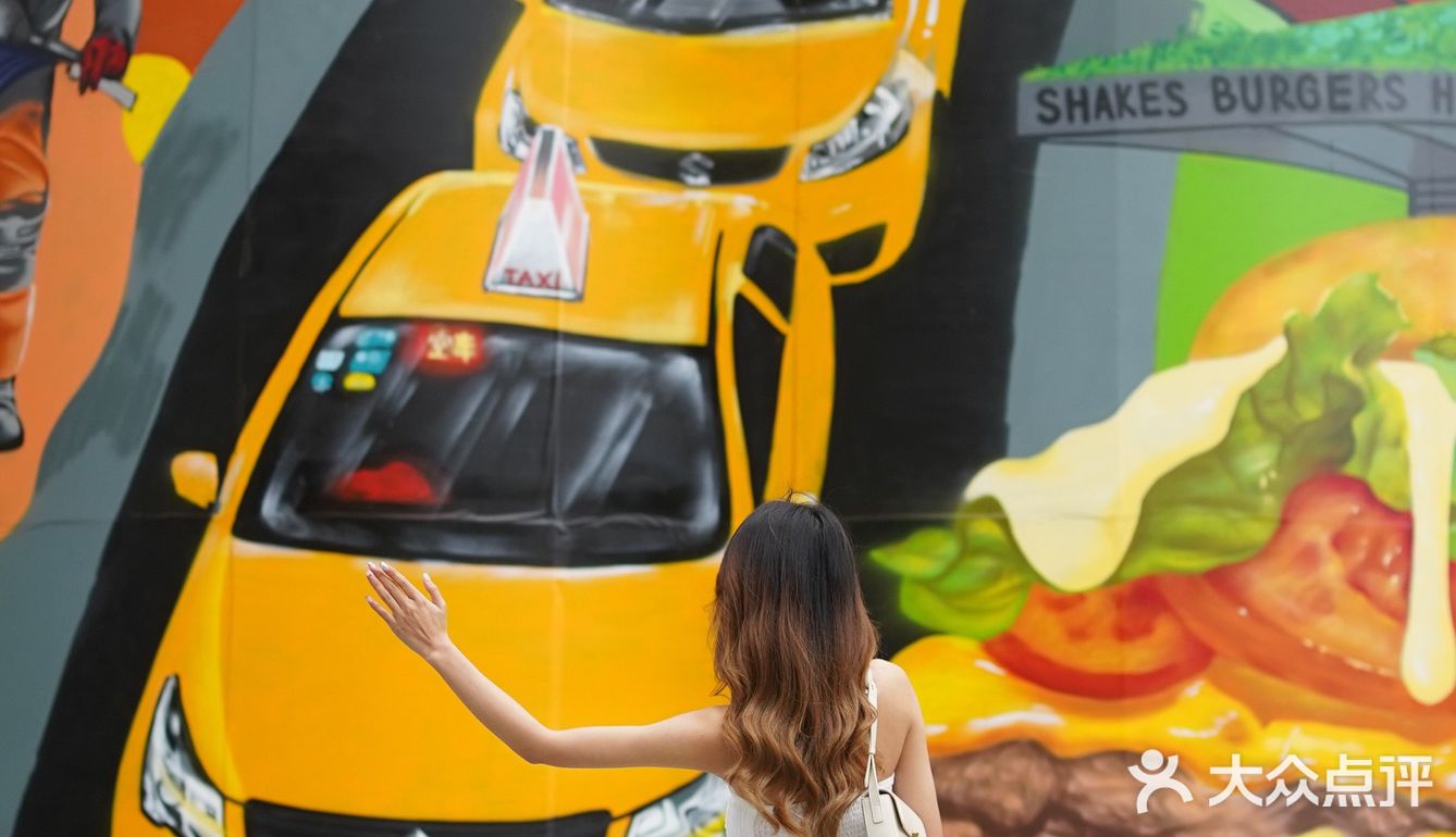 首家shakeshack涂鸦墙来重庆啦 
