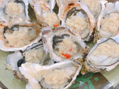 炭烧蒜蓉生蚝-贞姨美食·老字号海鲜大排档