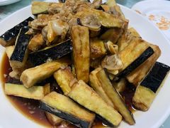 蛤蜊肉拌茄子-华春餐馆(鱼山路店)