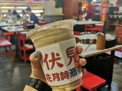 超浓郁豆乳麻薯奶茶大杯-伏小桃(明瓦廊店)