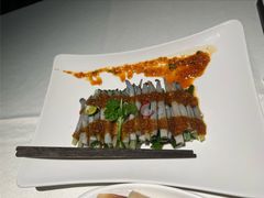 秋葵拌沙虫-黑明餐厅(白鹭洲店)