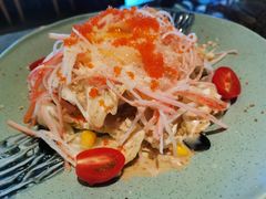 温泉蛋蟹肉沙拉-炙柒Sekinana·精致料理 烧鸟·铁板烧(海上世界店)