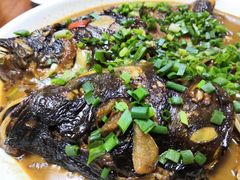 红烧百丈岗水库鱼头-百丈农家
