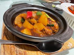 柱侯萝卜焖牛筋腩-侨美·唐荔园·40年地道粤菜