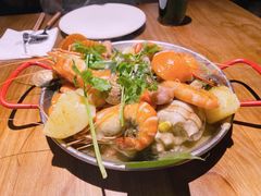 手抓海鲜黄咖喱味-仓库南洋海鲜小排档(柳河路店)
