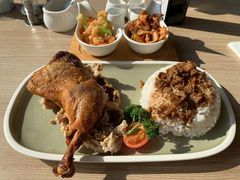 香脆鸡腿猪排饭-朗迪姆餐厅(丰尚国际广场店)