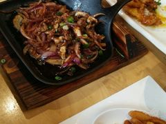 铁板黑椒鱿鱼须-金悦印象小馆(三里河店)