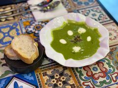 圣日耳曼汤配法国大叔的烤面包-LESCEDARS Brasserie Bistro香柏树