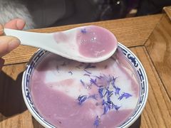 芋泥麻薯-李百蟹·江南蟹黄面·河景餐厅(夫子庙总店)