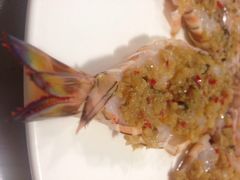 蒜蓉蒸九节虾-郑厨私房菜