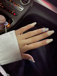 -复古绿·少女主题美甲美睫