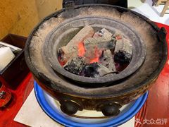 铜锅碳火（环保无烟碳）-义聚成老北京炙子烤肉(门框店)