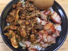 椒麻鸡拼叉烧饭-广东涂记烧鹅饭(武汉天地店)