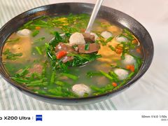 鸭血扁菜汤-甘家界柠檬鸭店(高峰林场店)