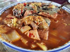 -北京龙庆四季香农家饭庄·灶台鱼·碳烤虹鳟鱼(龙庆峡店)