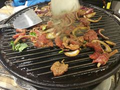 -燚店·铁板鱼蛙·烤肉·烤串(北新桥店)