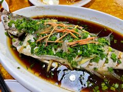 清蒸鲈鱼-温州一家人美食(西木头市店)