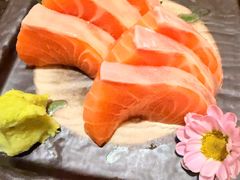 厚切三文鱼刺身-长崎屋·日本料理·刺身·烧鸟(天河北路店)