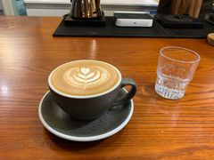 原味拿铁咖啡-Be Lived Cafe比例咖啡(摩天轮店)