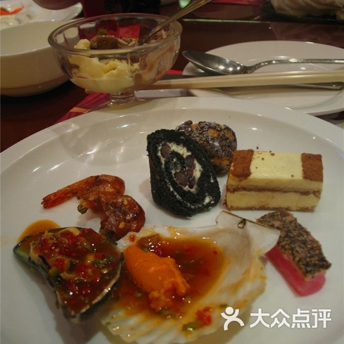 扬子岛酒店自助餐图片
