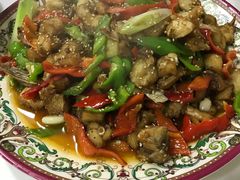 爆炒野生狗鱼块-煲来饱去冷水鱼