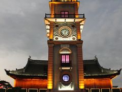 -南通濠河风景名胜区-钟楼谯楼
