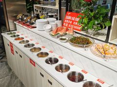 自助调料区-虾吃虾涮虾火锅(金牛万达店)