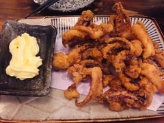 炸鱿鱼脚-百步拉面