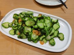 金钩海米炒脆瓜-船歌·鱼水饺青岛菜(国贸商城店)